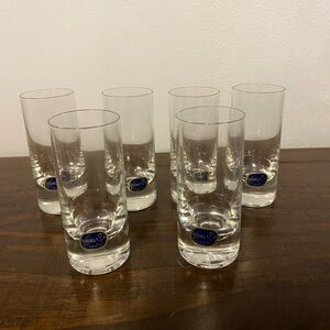 Set of 6 Crystal Shot Glasses